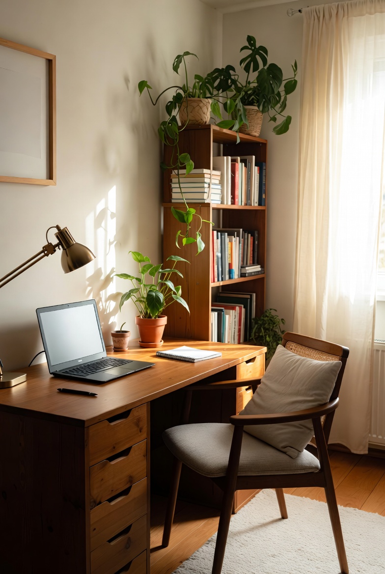 Meja Kerja Rapi sebagai Awal Rutinitas yang Lebih Nyaman